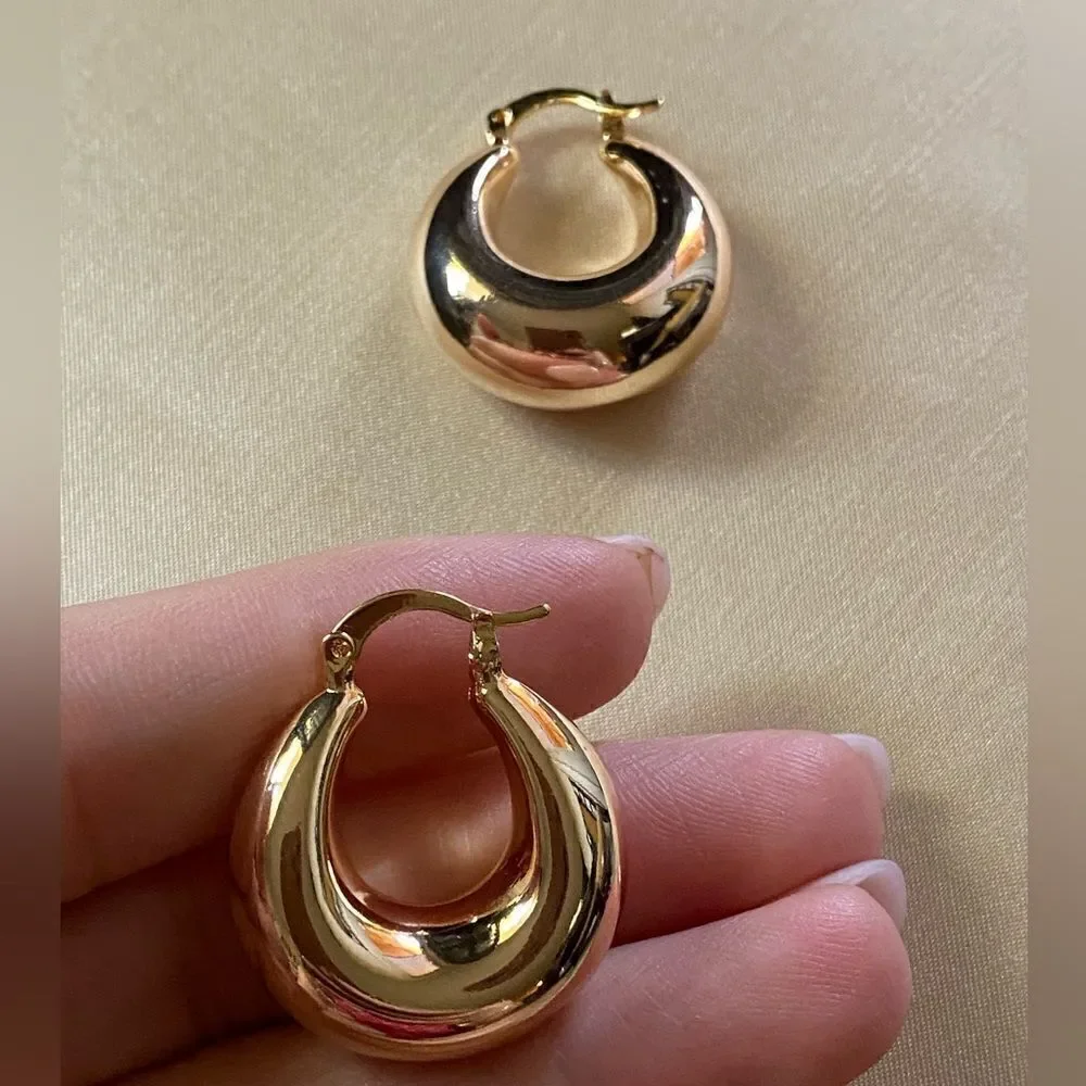 Bohemian hoop earrings M19